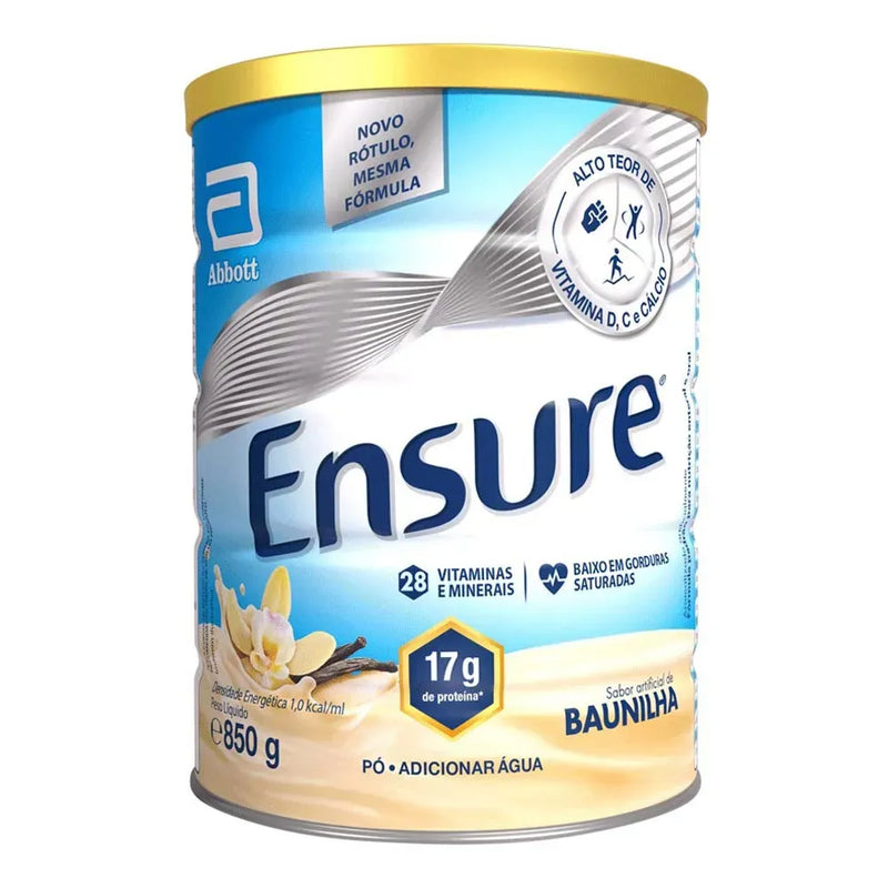 Suplemento Nutricional Ensure Baunilha 850g